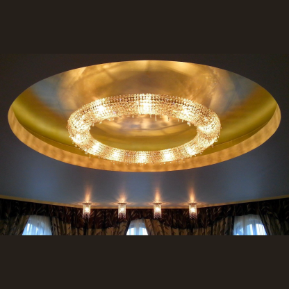 Crystal Glory Modern Glass Chandelier - Luchiante-Sylvia Space