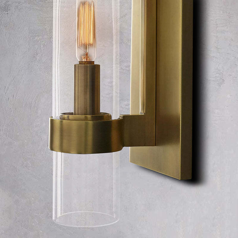 Manory Glass Cup Wall Sconce-Sylvia Space
