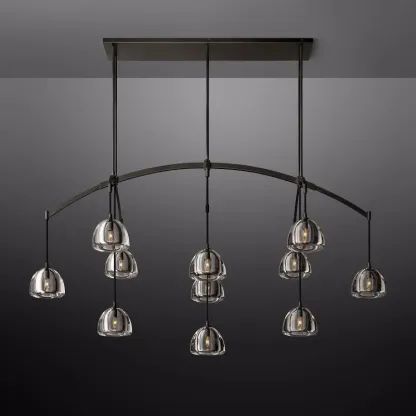 Hemisophere Linear Chandelier 72''