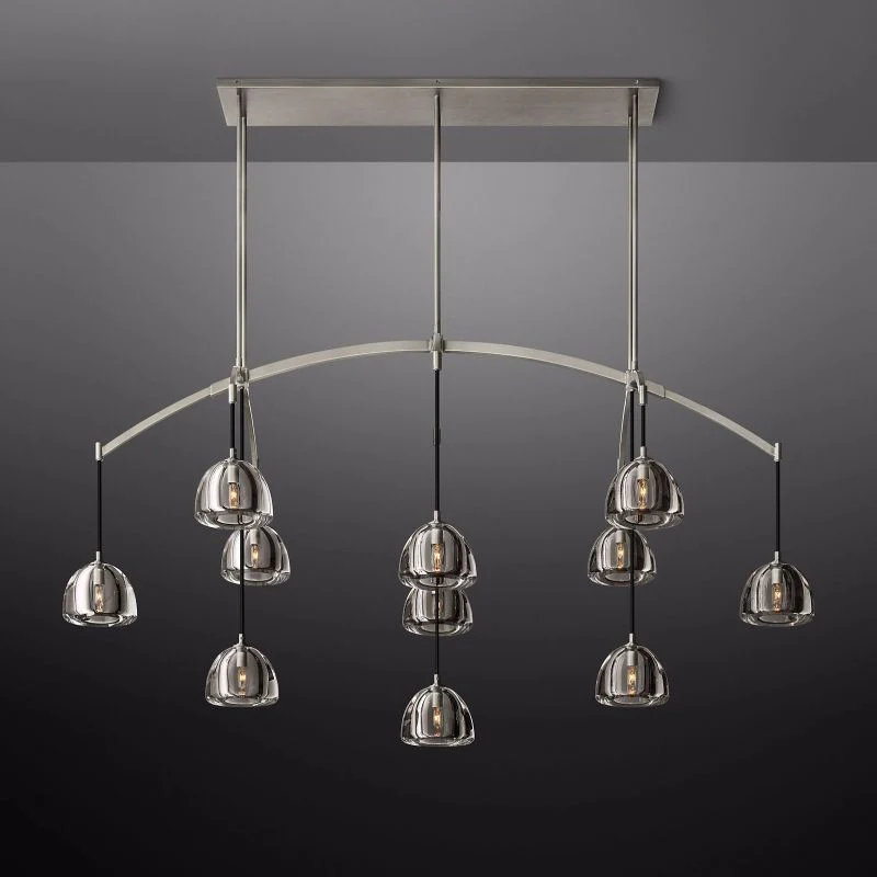 Hemisophere Linear Chandelier 72''