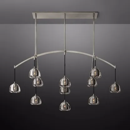 Hemisophere Linear Chandelier 72''