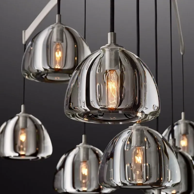 Hemisophere Round Chandelier 48"