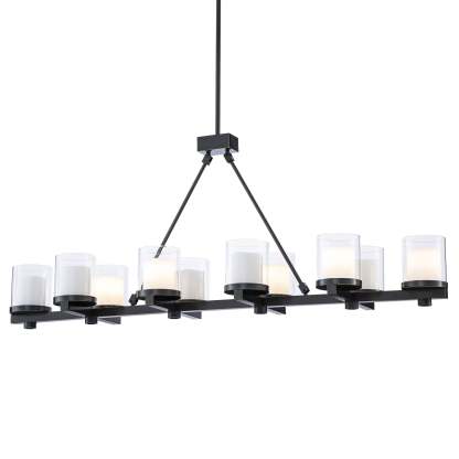 Donovan Modern Brass Chandelier (Antique Brass/Bronze Finish/Clear Glass) - Eichholtz-Sylvia Space