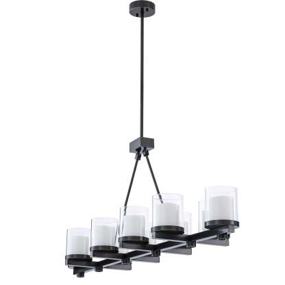 Donovan Modern Brass Chandelier (Antique Brass/Bronze Finish/Clear Glass) - Eichholtz-Sylvia Space