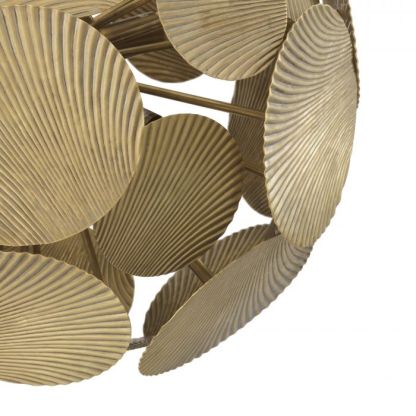 Duvall Modern Brass Chandelier [2 Sizes] - [Brass] - Eichholtz-Sylvia Space