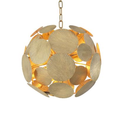 Duvall Modern Brass Chandelier [2 Sizes] - [Brass] - Eichholtz-Sylvia Space