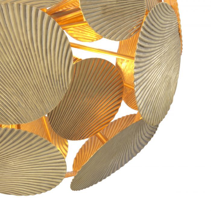Duvall Modern Brass Chandelier [2 Sizes] - [Brass] - Eichholtz-Sylvia Space