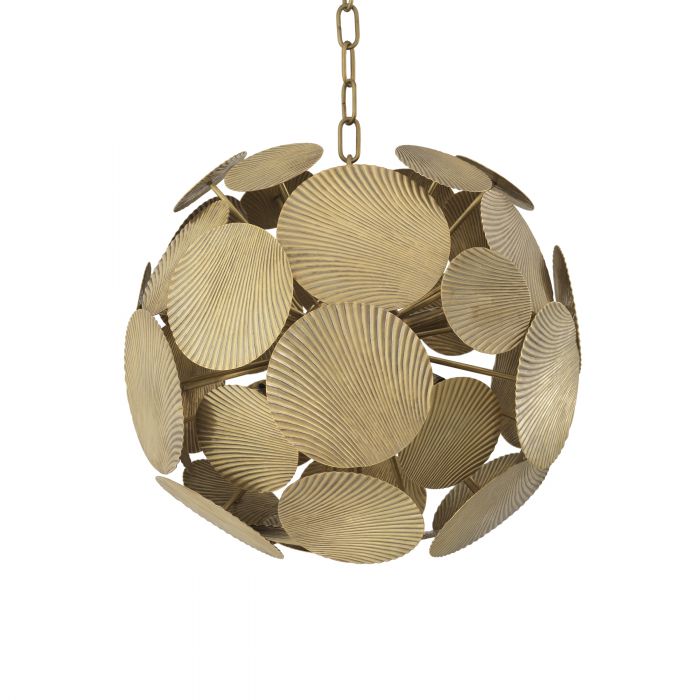 Duvall Modern Brass Chandelier [2 Sizes] - [Brass] - Eichholtz-Sylvia Space
