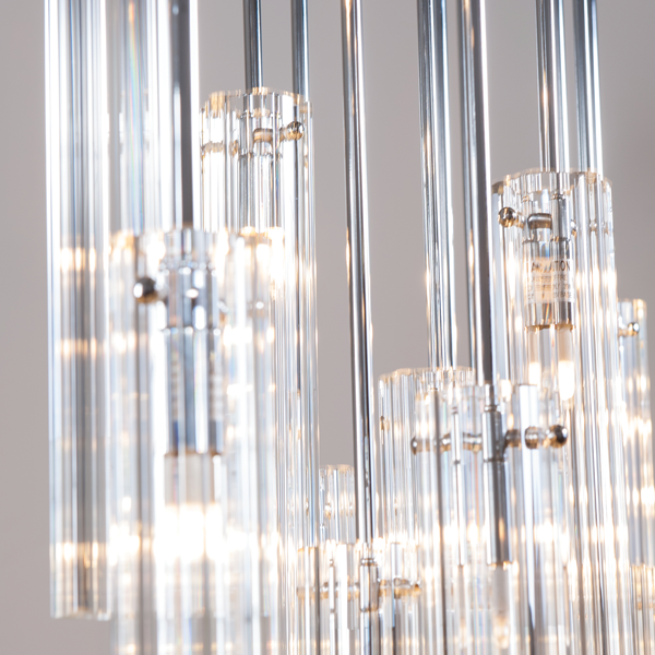 Aria Eden Multi Spot Glass Chandelier