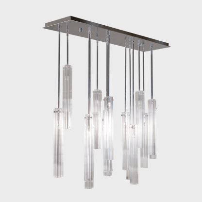Aria Eden Multi Spot Glass Chandelier