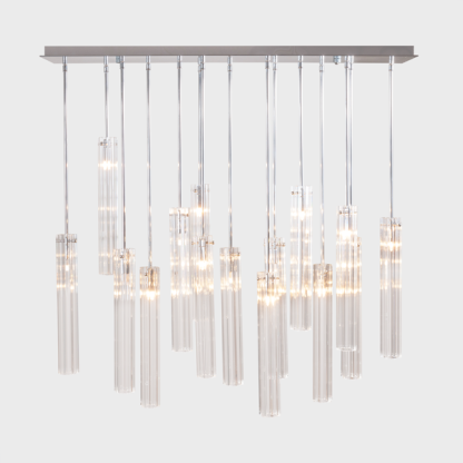 Aria Eden Multi Spot Glass Chandelier