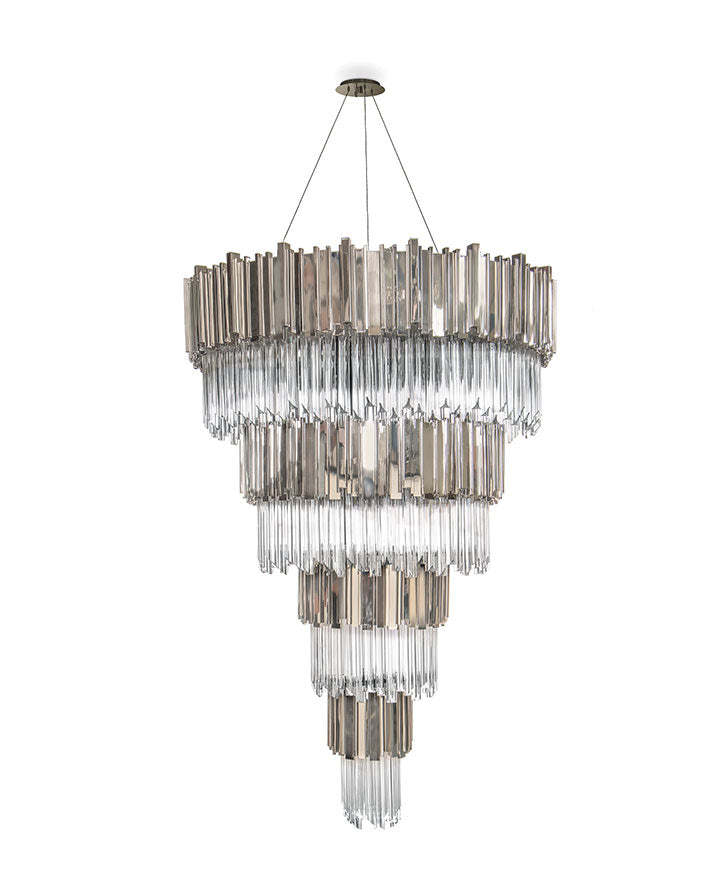 Empire 75 Light Crystal Modern Chandelier - Luxxu-Sylvia Space