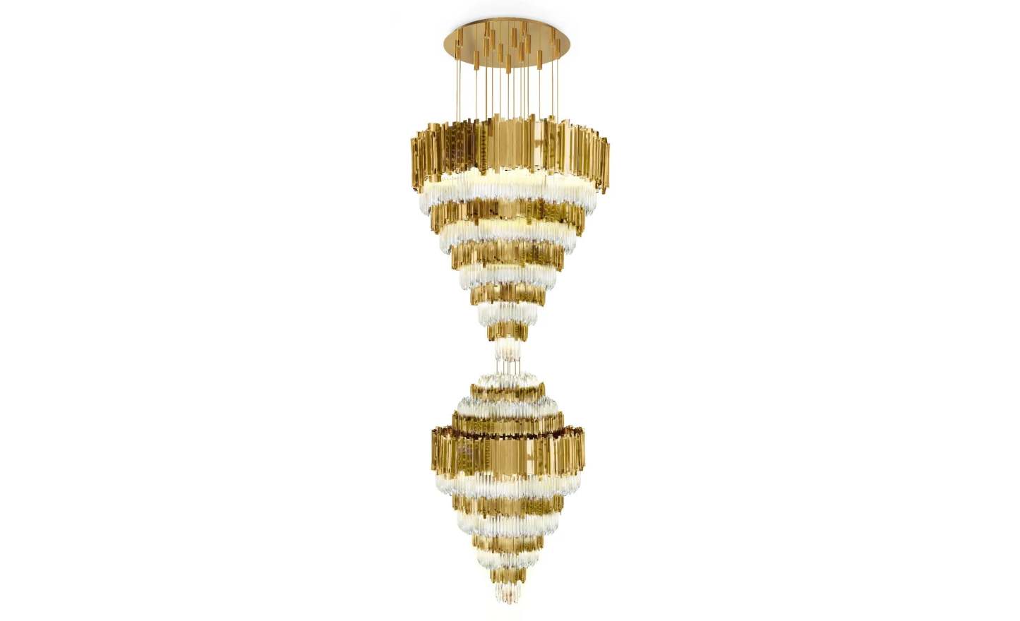 Empire XL Crystal Modern Chandelier - Luxxu-Sylvia Space