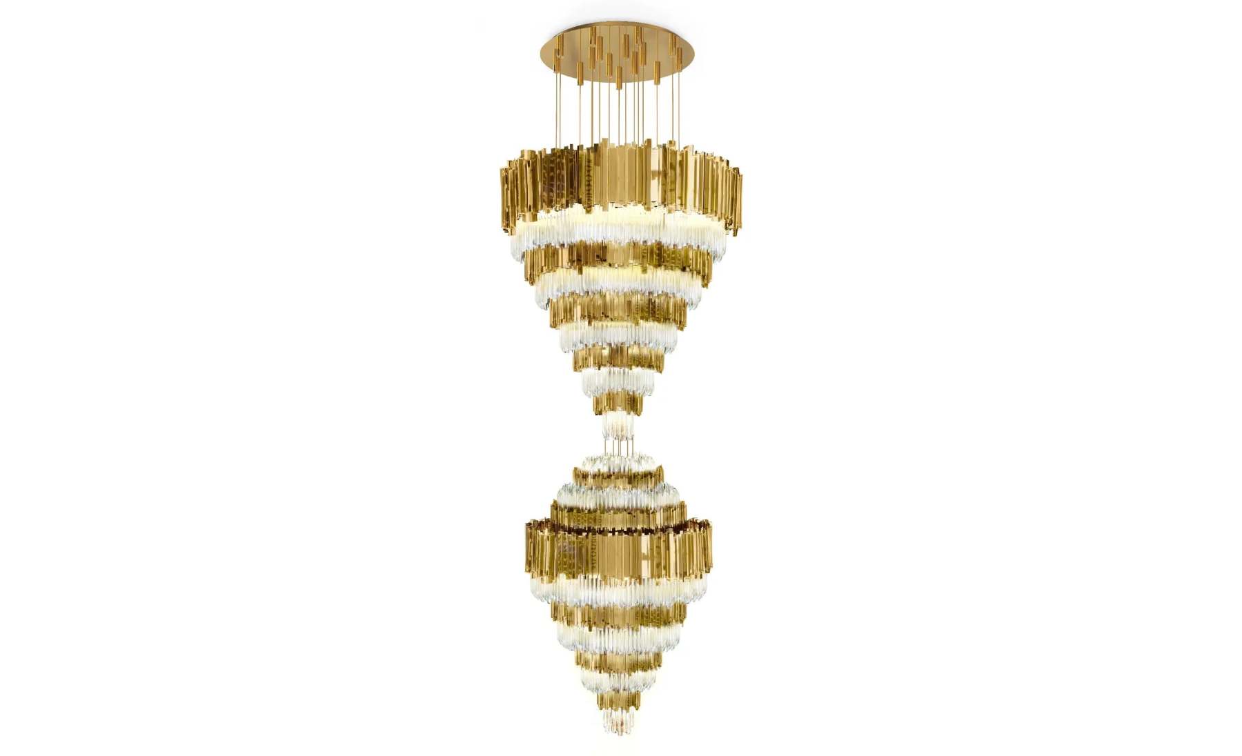 Empire XL Crystal Modern Chandelier - Luxxu-Sylvia Space