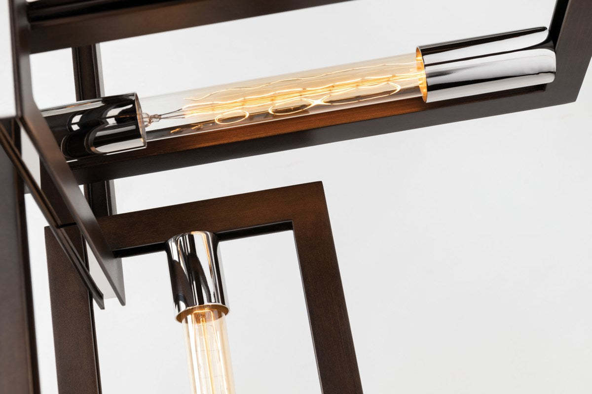Enigma Modern Chandelier - F6185-CE - Troy Lighting-Sylvia Space