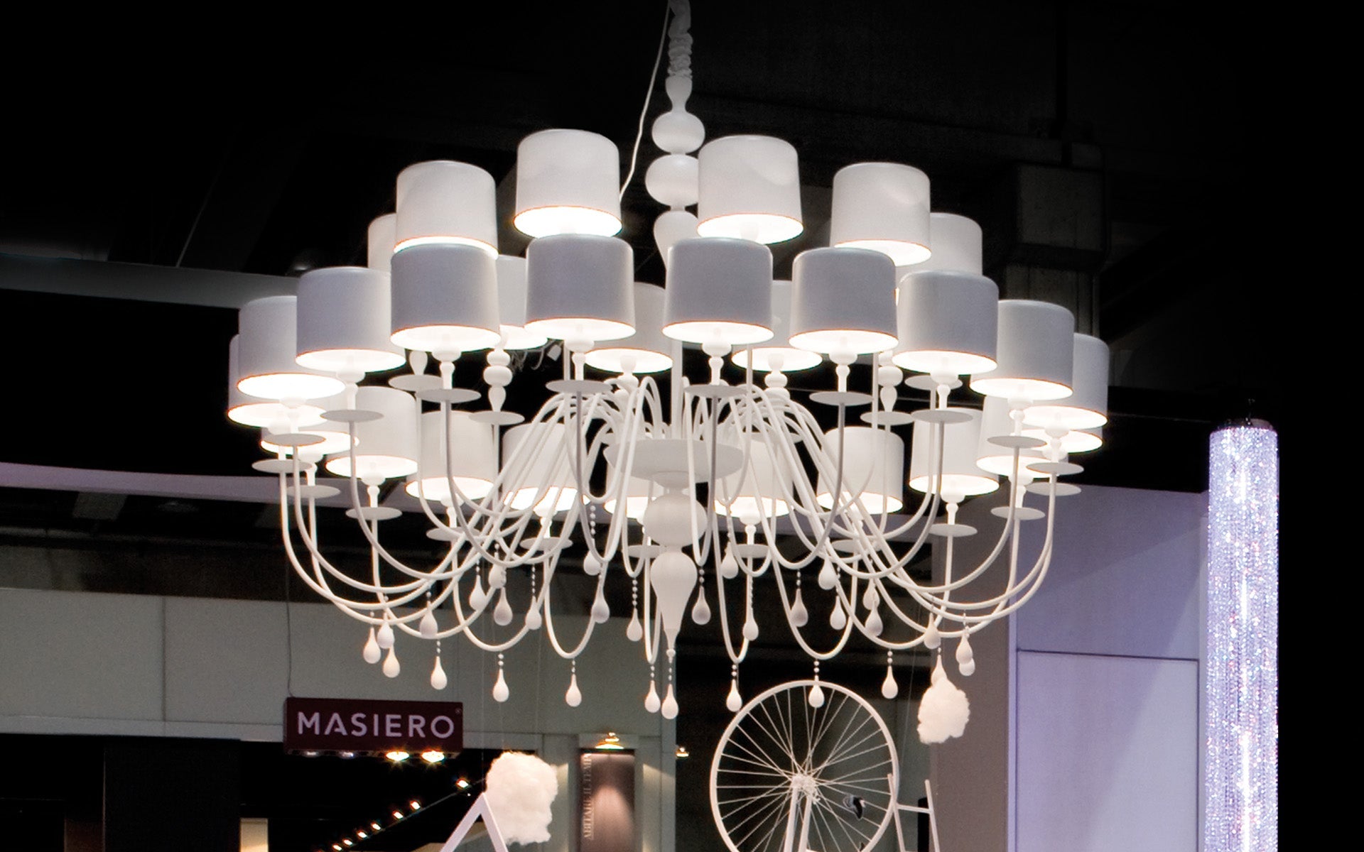 Eva Modern Chandelier [4 Sizes] - Masiero-Sylvia Space