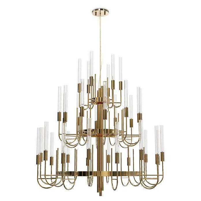 Gala 34 Light Crystal Modern Chandelier - Luxxu-Sylvia Space