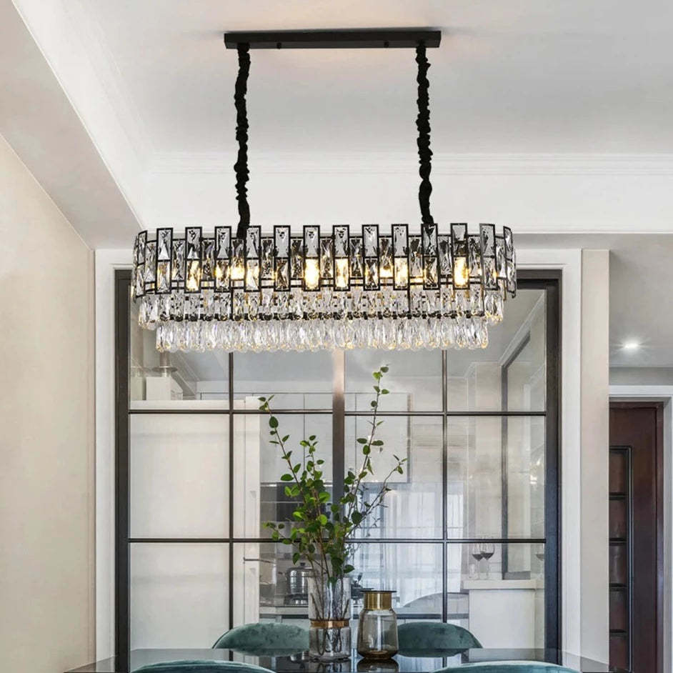 Molini Dining Room Crystal Chandelier-Sylvia Space