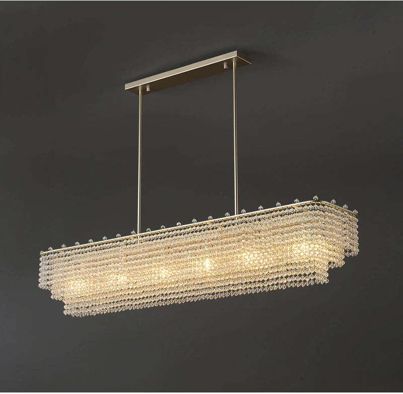 Alleri Crystal Dining Room Chandelier-Sylvia Space