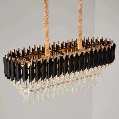 Verano Crystal Dining Room Chandelier-Sylvia Space