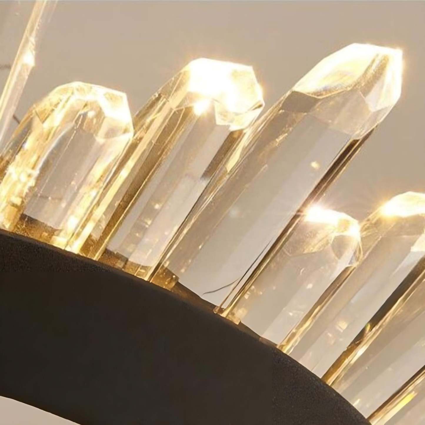 Orion Crystal Villa Ceiling Chandelier-Sylvia Space