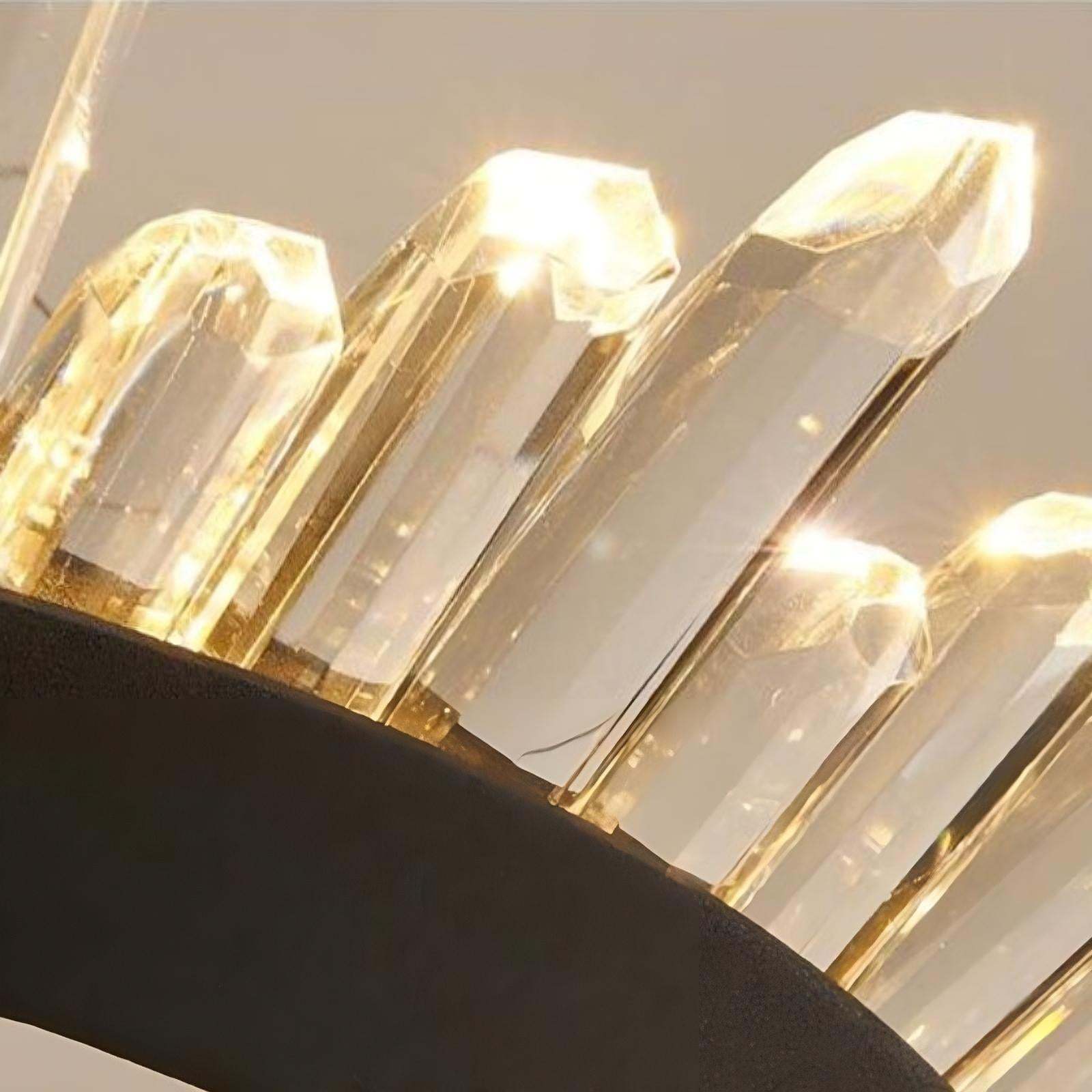 Orion Crystal Villa Ceiling Chandelier-Sylvia Space