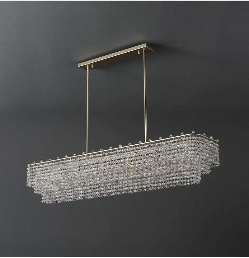 Alleri Crystal Dining Room Chandelier-Sylvia Space