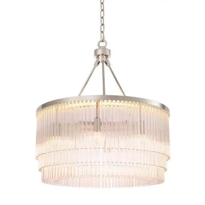 Hector S Modern Brass Glass Chandelier - Eichholtz-Sylvia Space