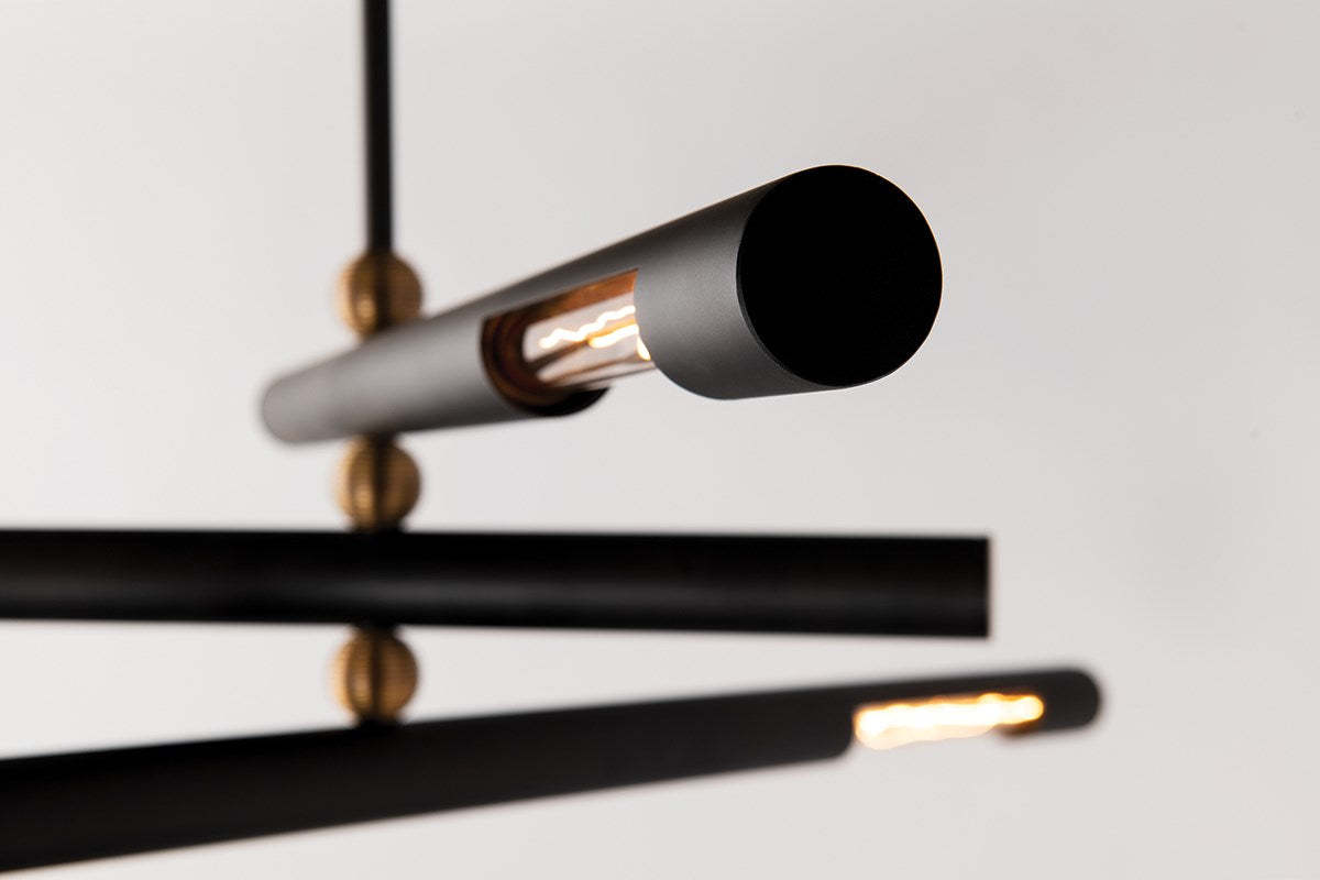 Hendrix Modern Chandelier [2 Sizes] - Troy Lighting-Sylvia Space