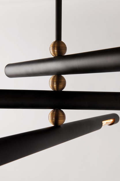 Hendrix Modern Chandelier [2 Sizes] - Troy Lighting-Sylvia Space