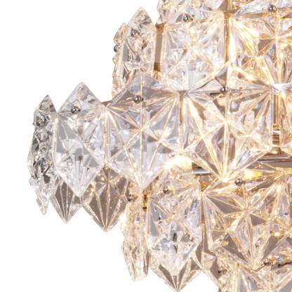 Hermitage L Modern Chandelier - [Nickel] - Eichholtz-Sylvia Space