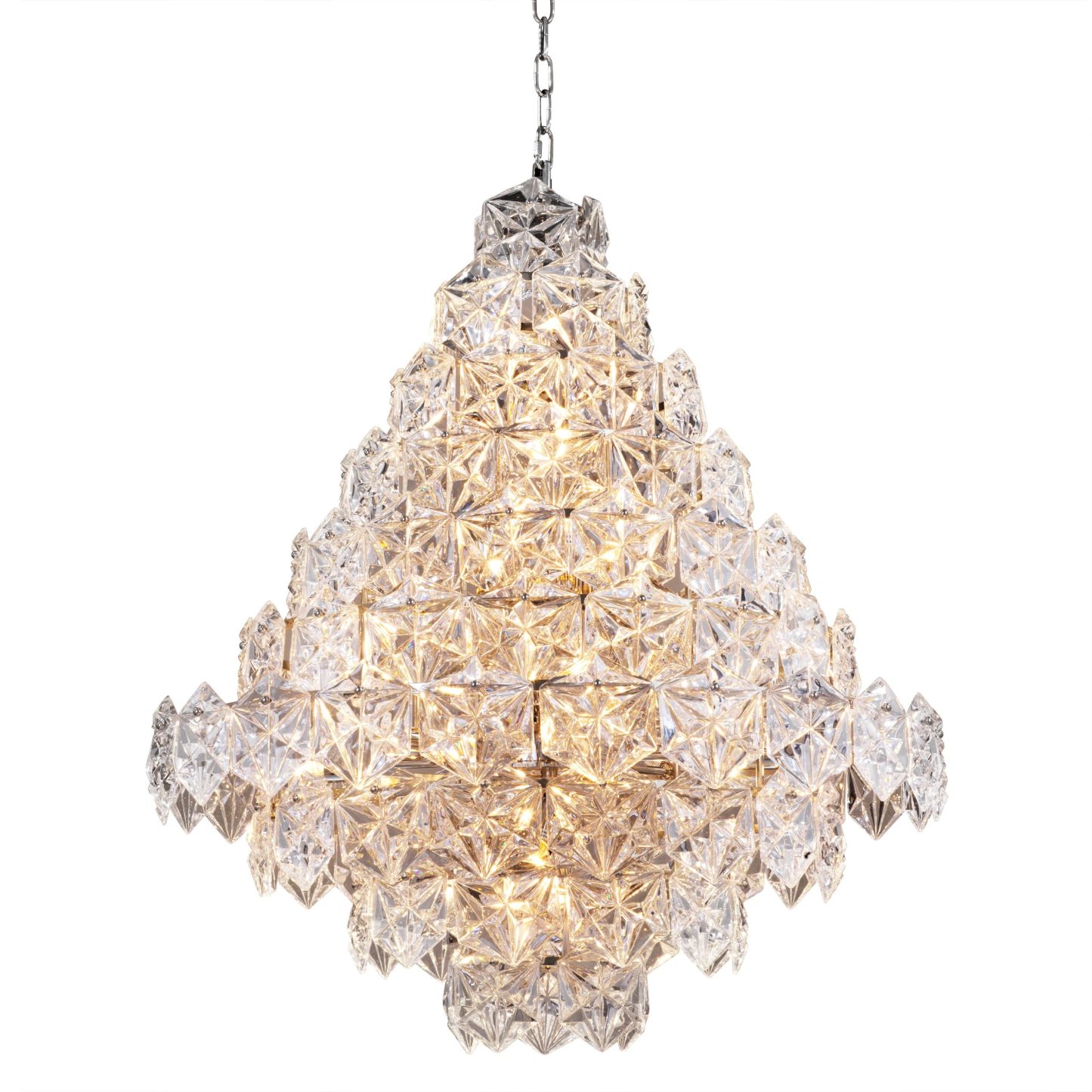 Hermitage L Modern Chandelier - [Nickel] - Eichholtz-Sylvia Space