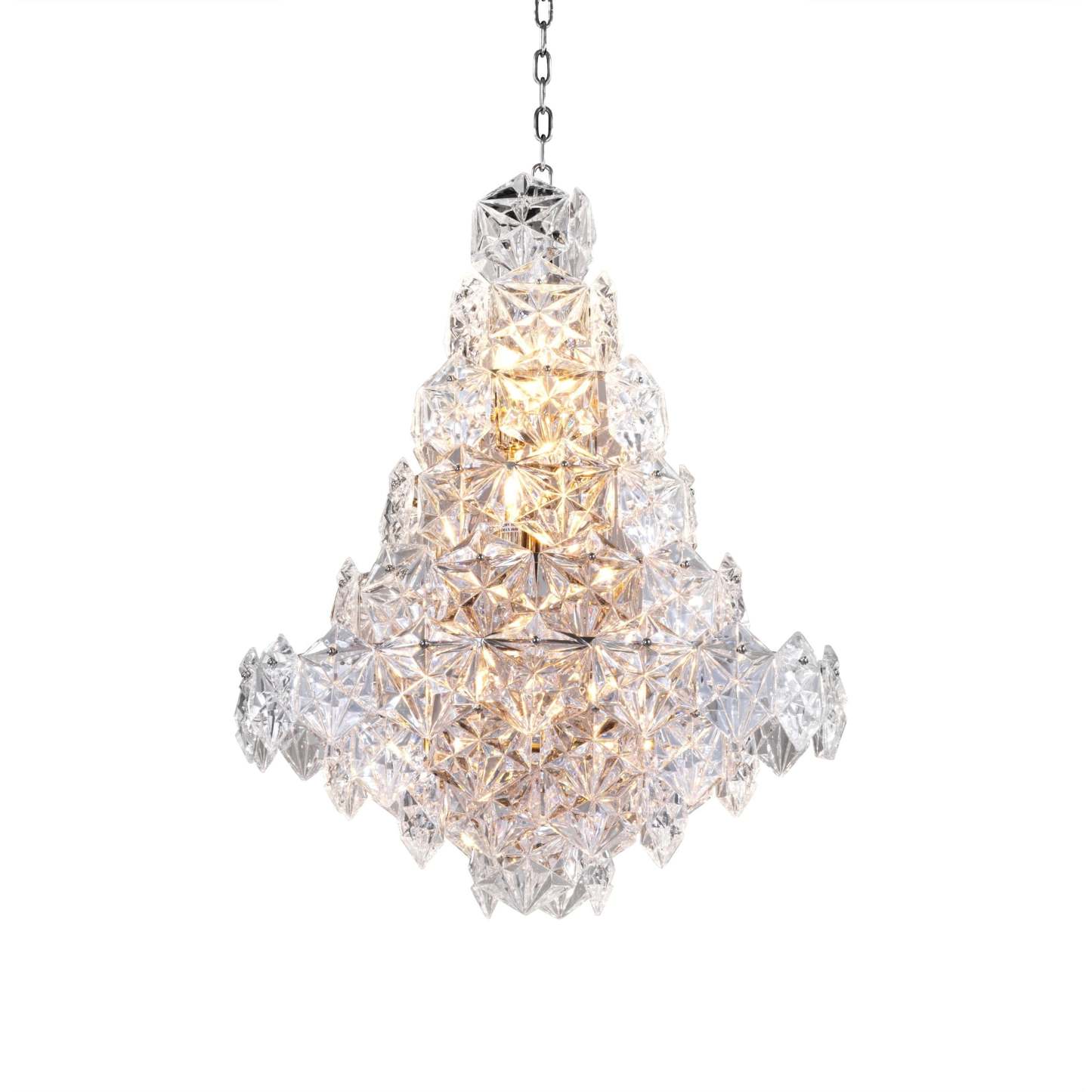 Hermitage S Modern Chandelier - [Nickel] - Eichholtz-Sylvia Space