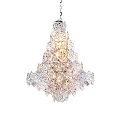 Hermitage S Modern Chandelier - [Nickel] - Eichholtz-Sylvia Space