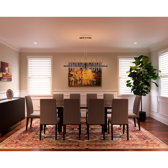 Cityscape Large Linear Pendant