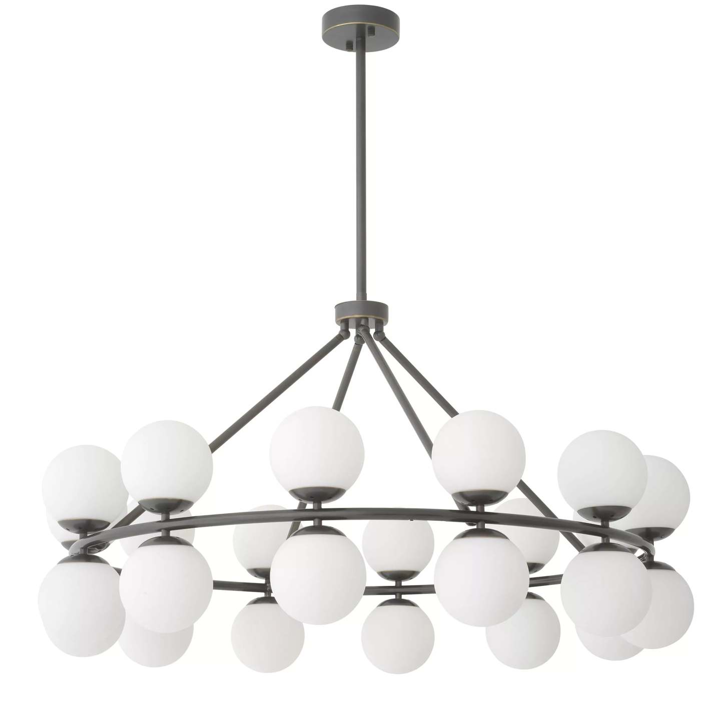 Hutchinson Modern Brass Chandelier - (Antique Brass Finish | Bronze Finish) - Eichholtz-Sylvia Space