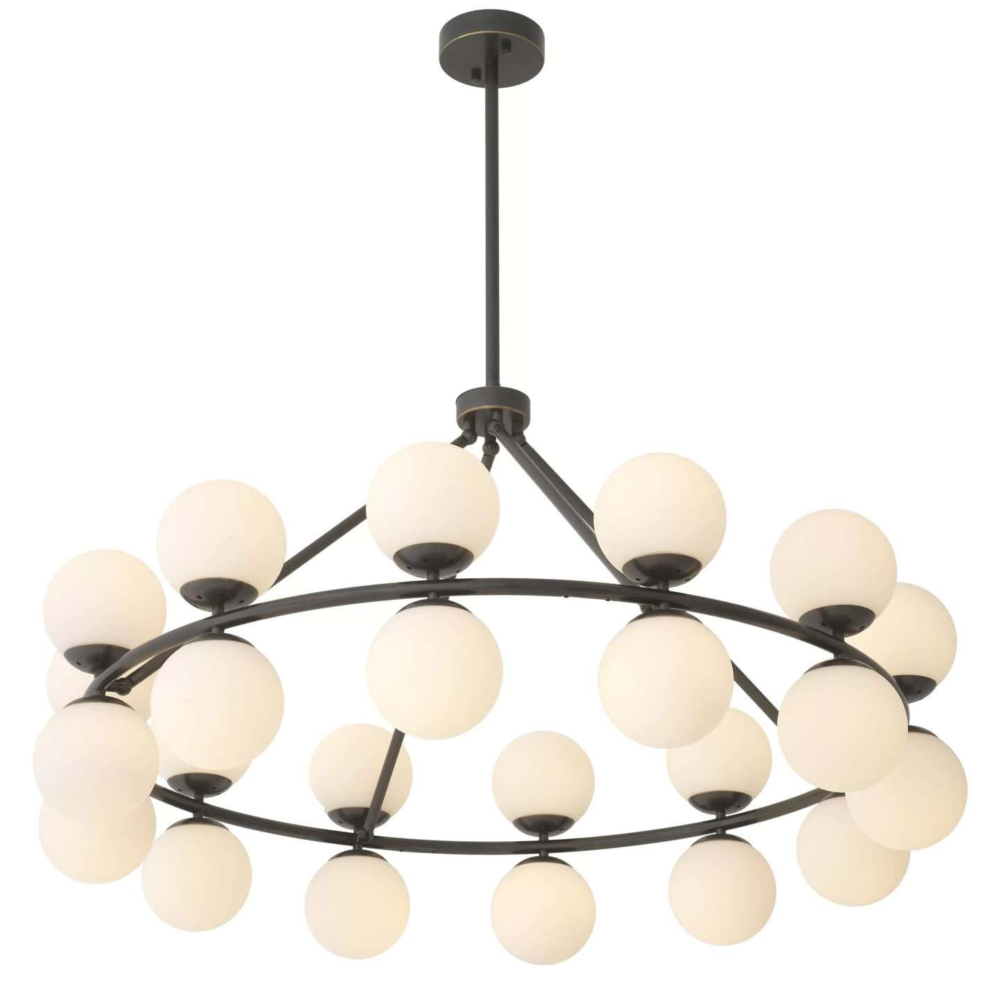 Hutchinson Modern Brass Chandelier - (Antique Brass Finish | Bronze Finish) - Eichholtz-Sylvia Space