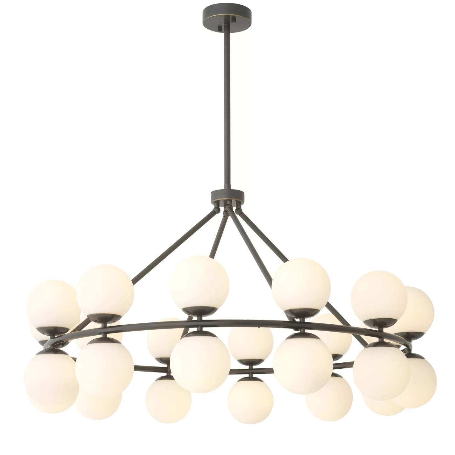 Cona S Modern Brass Chandelier - Eichholtz-Sylvia Space