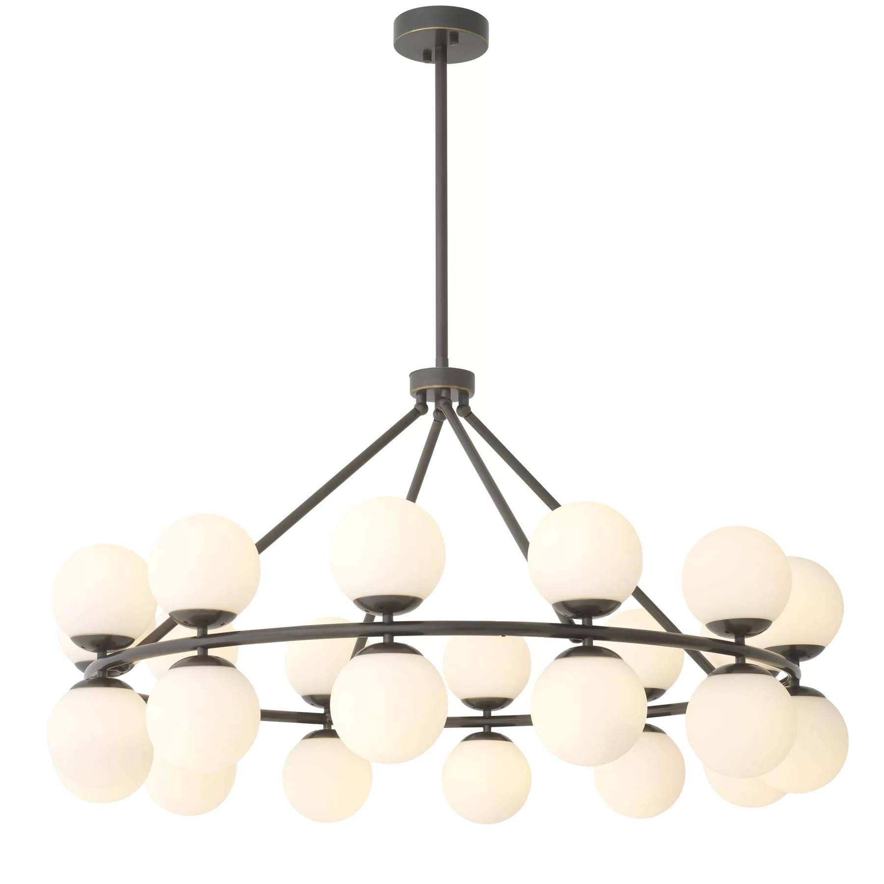 Cona S Modern Brass Chandelier - Eichholtz-Sylvia Space