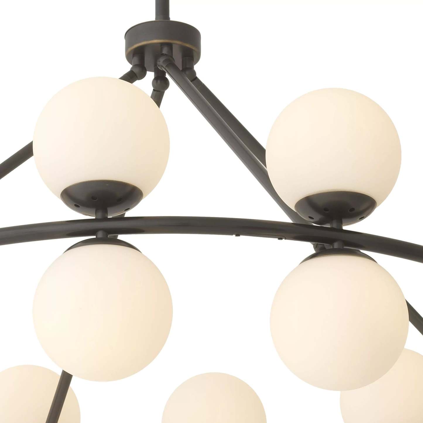 Hutchinson Modern Brass Chandelier - (Antique Brass Finish | Bronze Finish) - Eichholtz-Sylvia Space