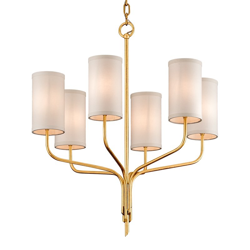 Juniper Modern Chandelier [2 Sizes] - Troy Lighting-Sylvia Space