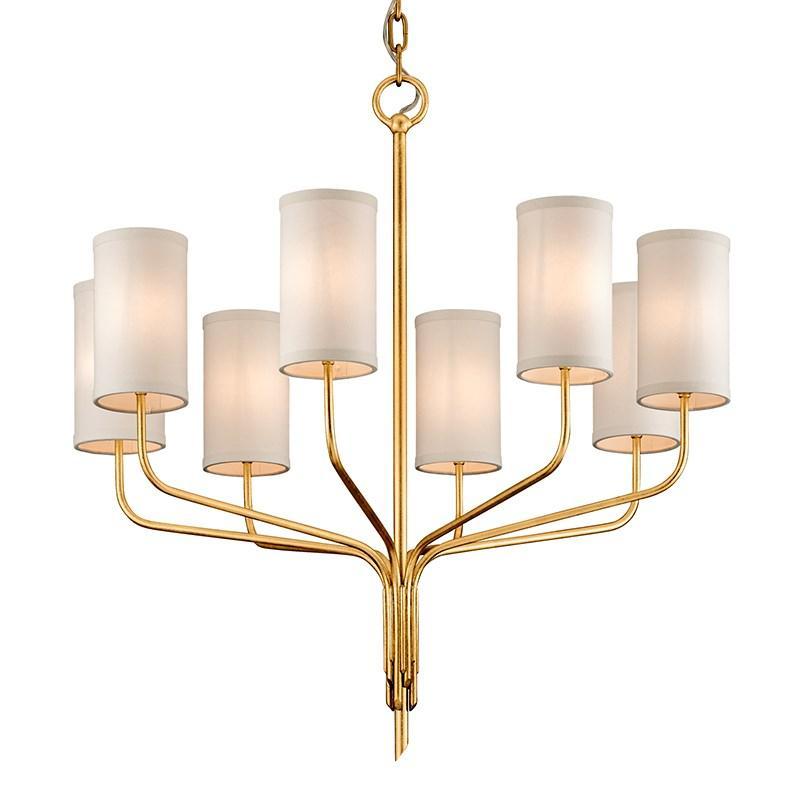 Juniper Modern Chandelier [2 Sizes] - Troy Lighting-Sylvia Space