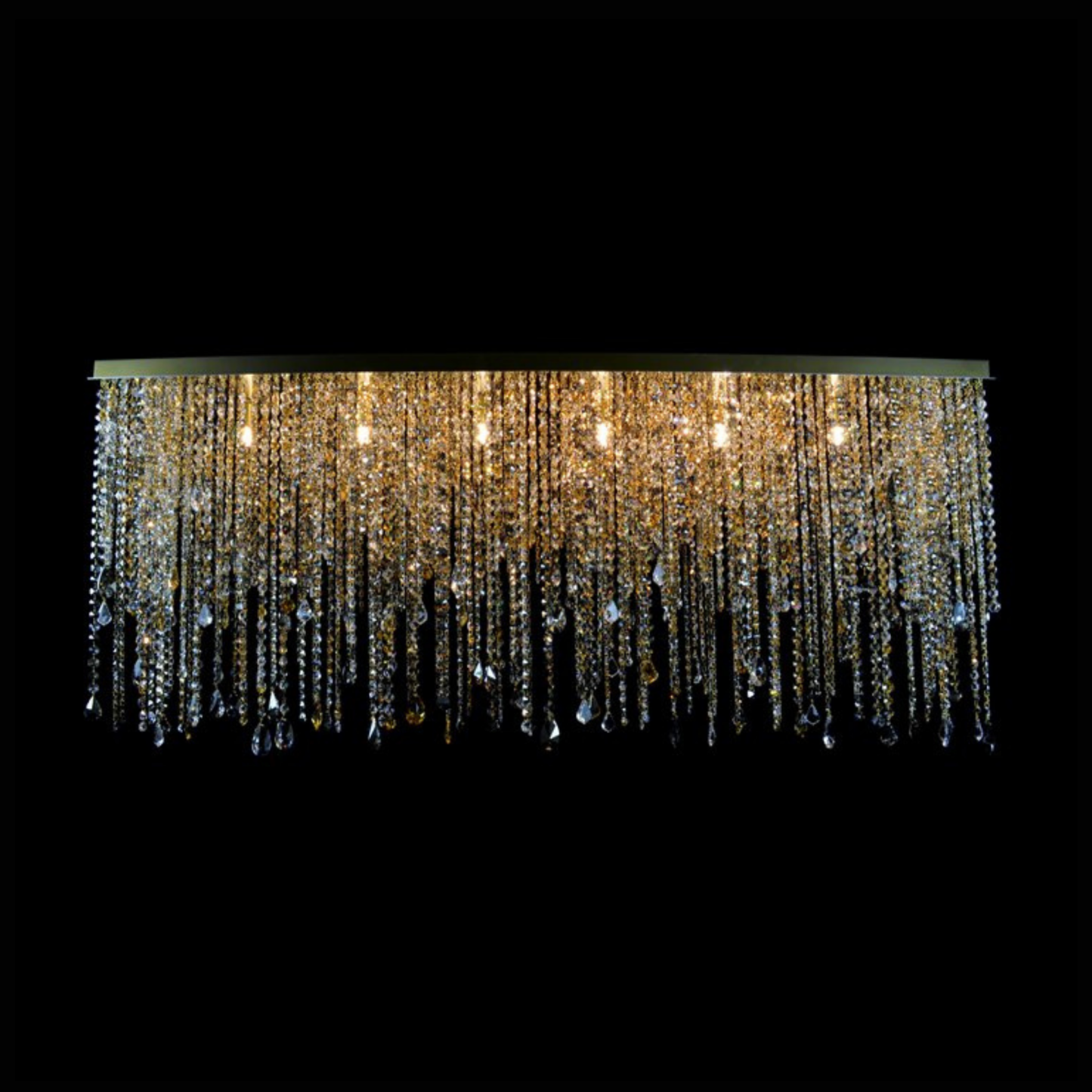 Juno 6 Modern Crystal Glass Chandelier - Wranovsky-Sylvia Space