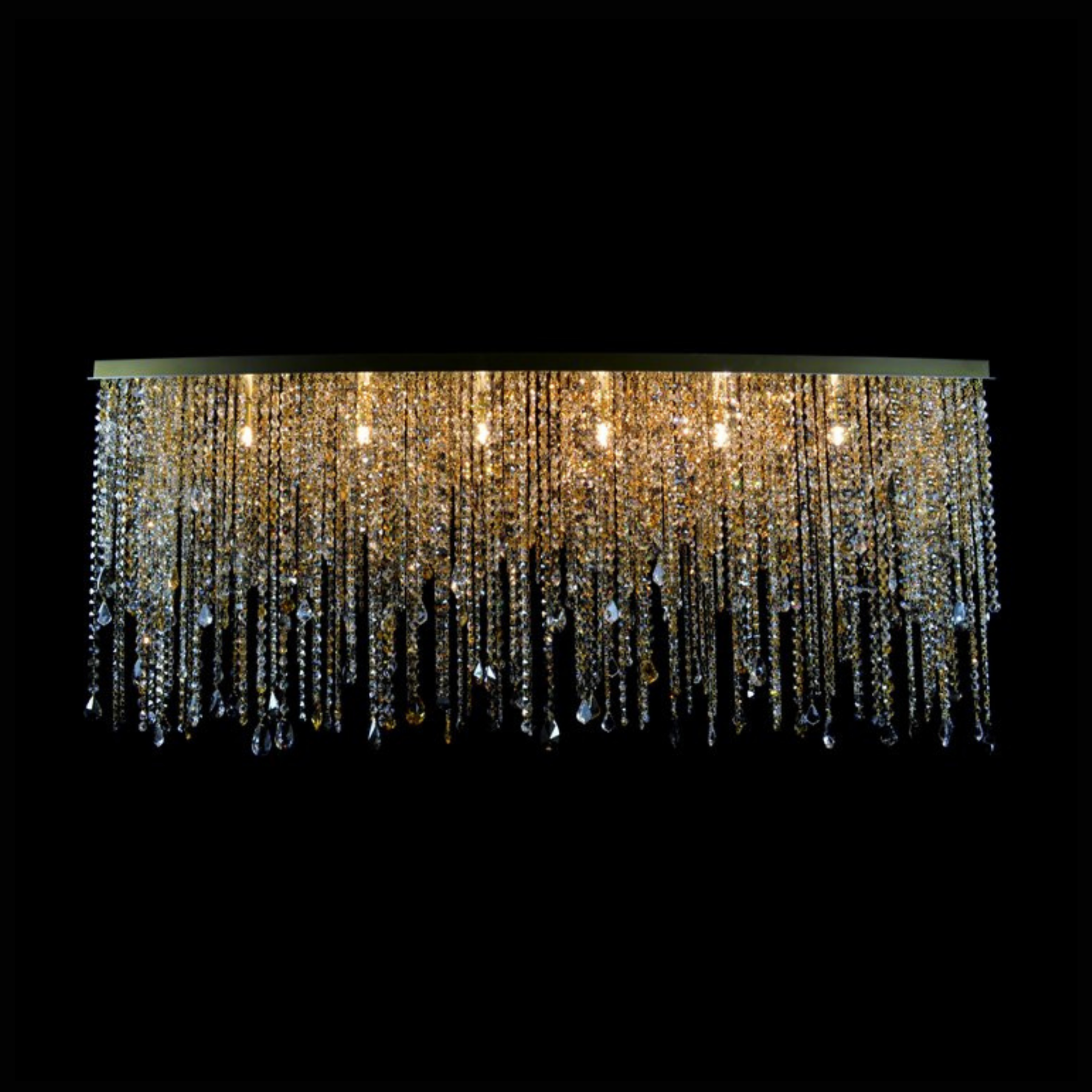 Juno 6 Modern Crystal Glass Chandelier - Wranovsky-Sylvia Space