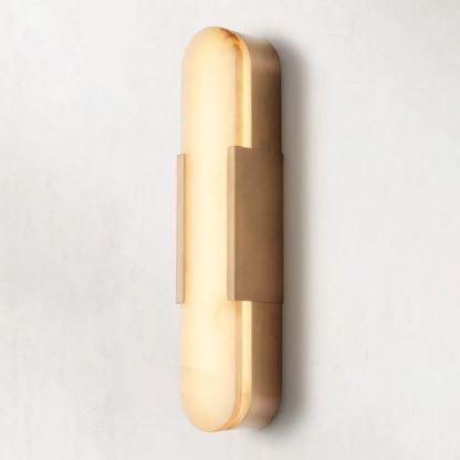 Kelley Alabaster Sconce,Modern Indoor Decor Wall Lamp Fixtures
