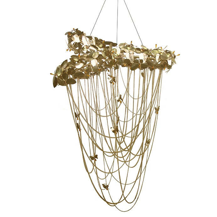 McQueen 11 Light Crystal Modern Chandelier - Luxxu-Sylvia Space