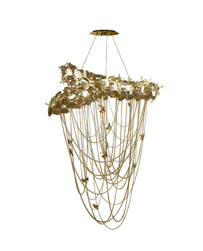 McQueen 11 Light Crystal Modern Chandelier - Luxxu-Sylvia Space