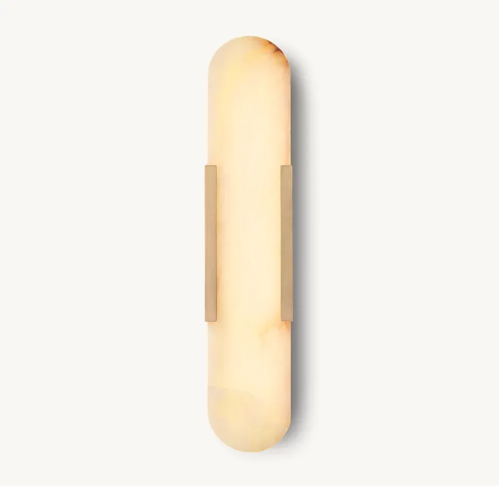 Alabaster Linear Wall Sconce