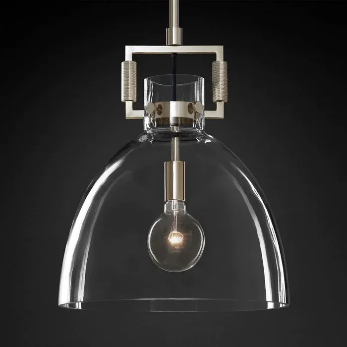 Machinisty Glass Cylindrical Pendant 10″ 14″ 18″