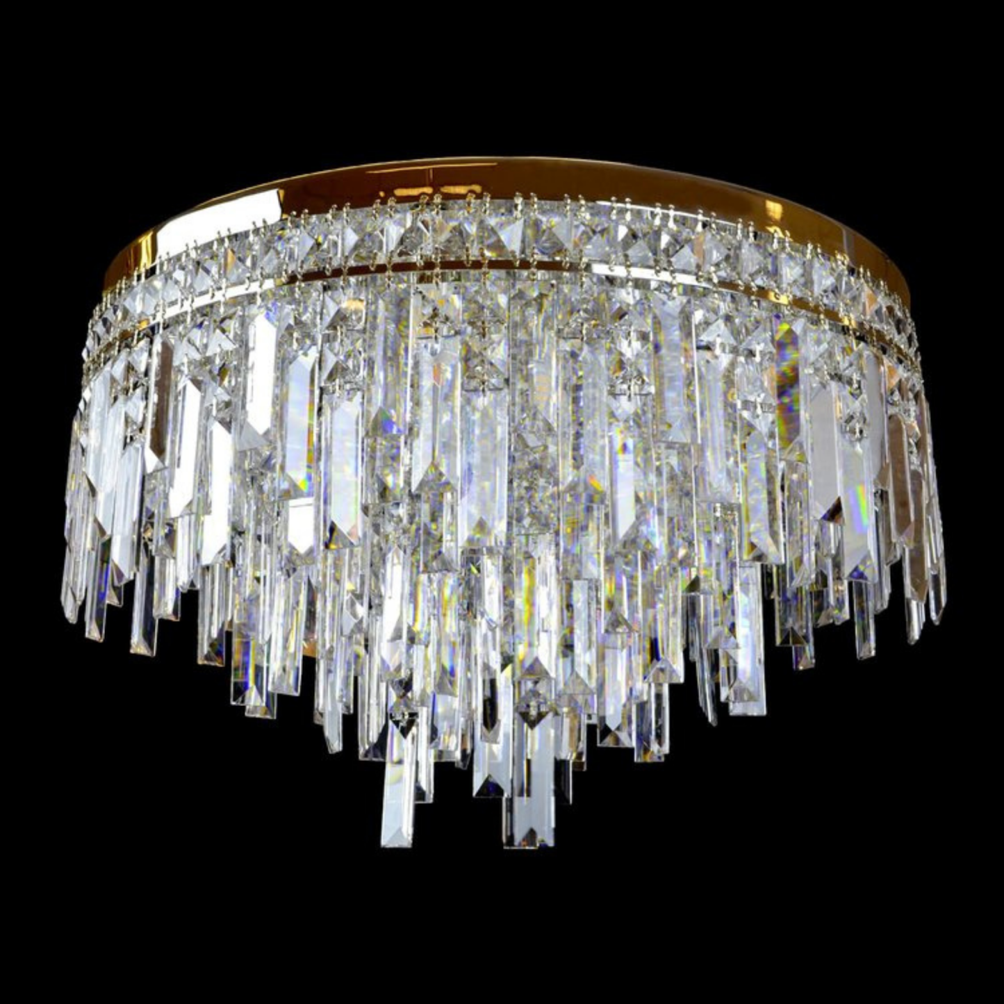 Napoli 8 Modern Crystal Glass Chandelier - Wranovsky-Sylvia Space